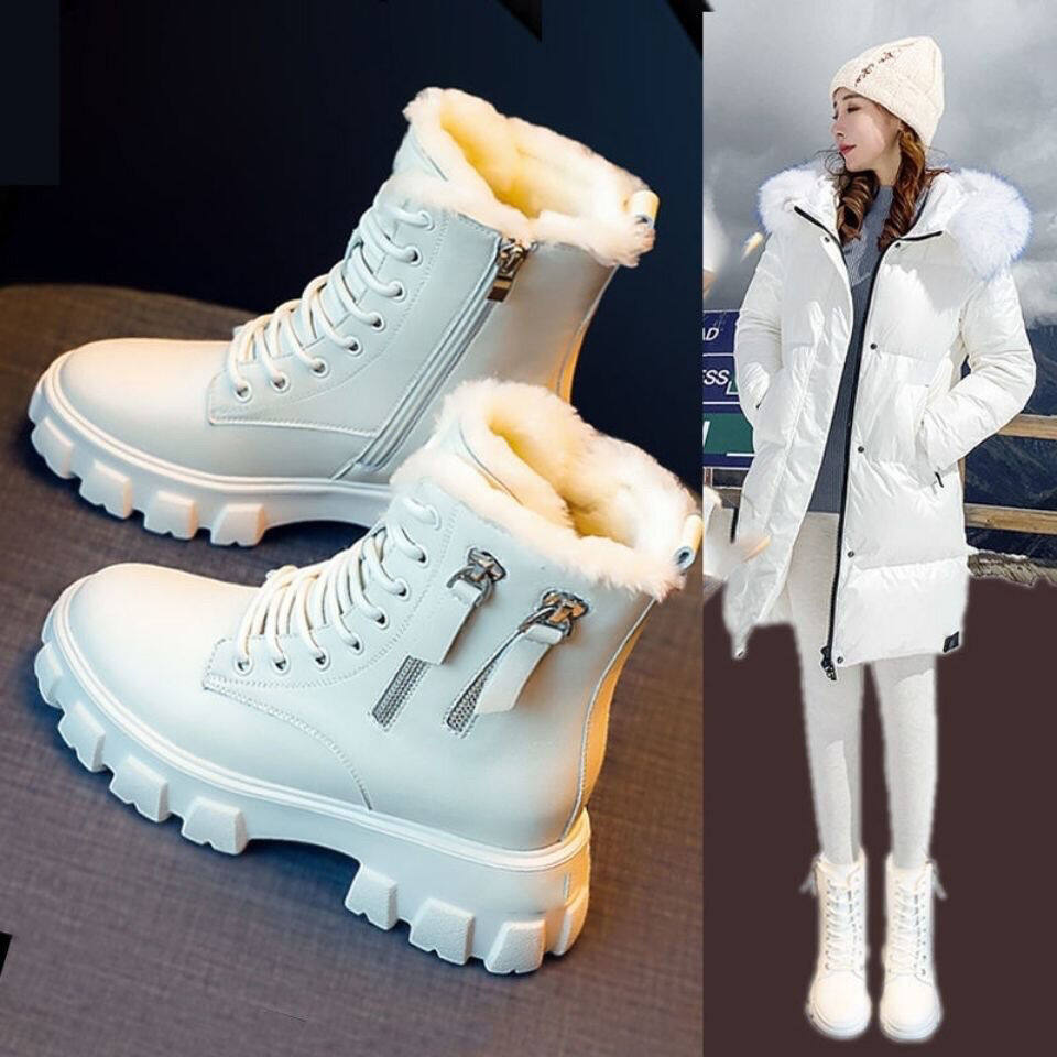 Martin Boots Women's Shoes 2023 New Fall Fall Winter Versatile British Style Thick Soled Motorcycle 