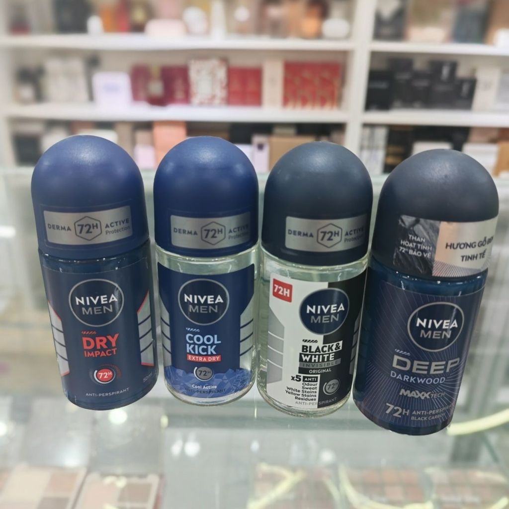 Nivea Antiperspirant Roll-On Underarm Fragrance Deodorant Deodorant Perfume Roll-On Fresh Dry Deodor