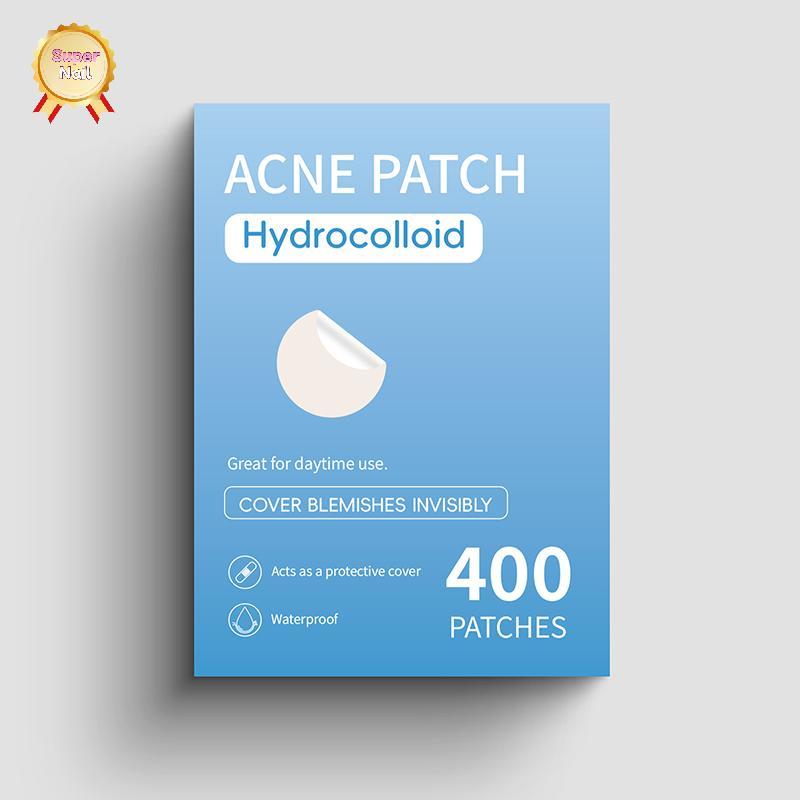 SuperNail 400pcs Pimple Patch สิวที่มองไม่เห็น Skin Care Stiers คอนซีลเลอร์ Face Spot เครื่องมือแต่ง
