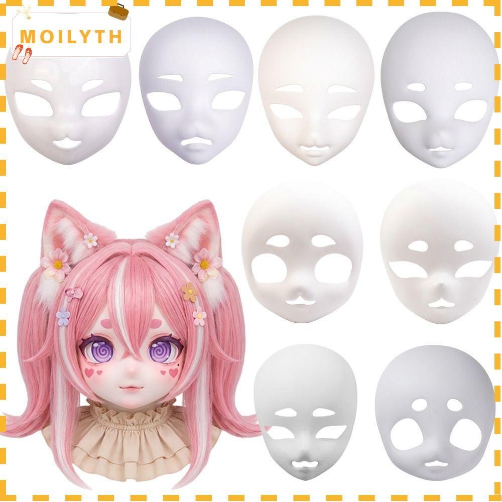 MOILYTH Kigurumi Base หัวแมวพลาสติก สำหรับคอสเพลย์และFursuit