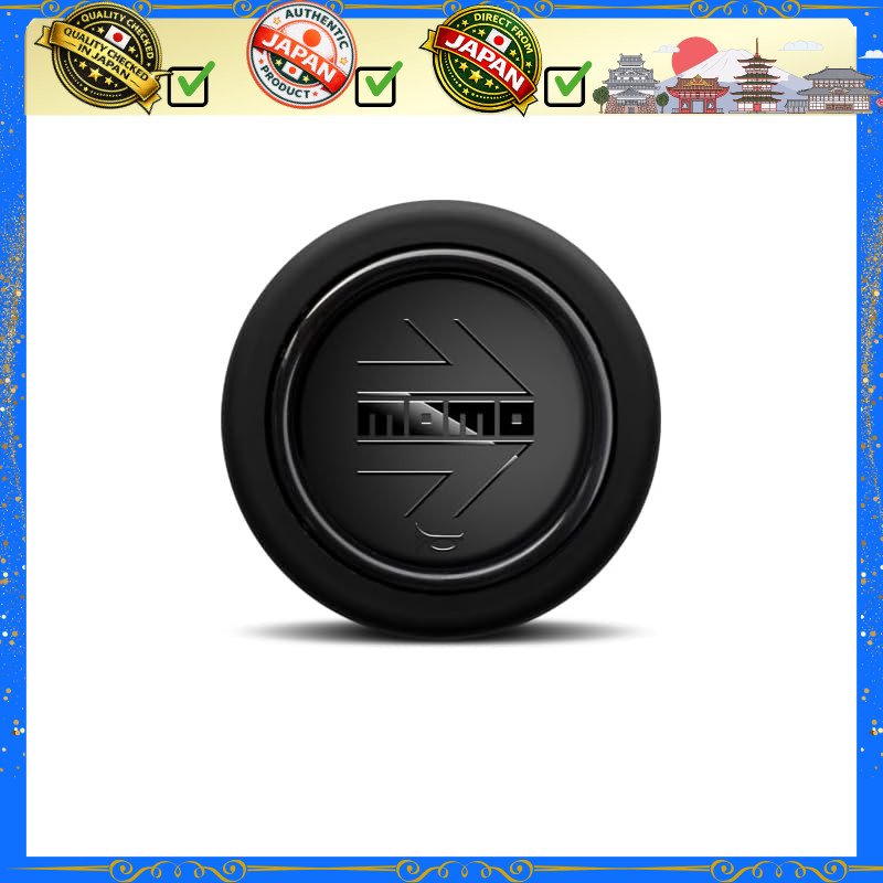 MOMO Horn Button [MOMO Arrow Black Edition] MOMO ARROW BLACK EDITION (without center ring) HB-23