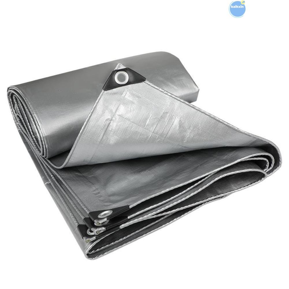 COOLSO ผ้าใบกันน้ํา PE, กันสาดกลางแจ้ง 2mX3m ผ้ากันฝน, ผ้าคลุมเฟอร์นิเจอร์ Camping เต็นท์ Mat เรือรถ