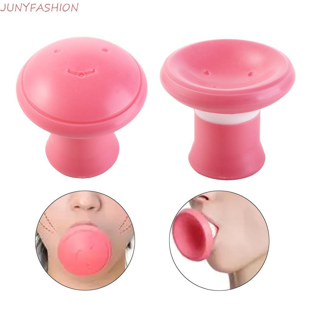 JUNYFASHION Jawline Exerciser กล้ามเนื้อสายซิลิโคน Expression Exerciser ปากออกกําลังกายลดริ้วรอยเพื่