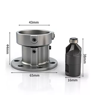 SHOUH Chamfer Bit เหล็กหล่ออลูมิเนียม เครื่องบดมุมมัลติฟังก์ชั่นเครื่องมือลบมุม, Professional แบบพกพาเครื่องบดมุม Chamfer สําหรับรุ่น 100 บดมุมโลหะทํางาน
