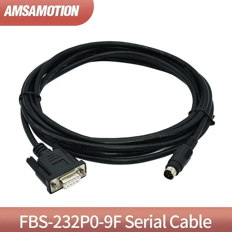 FBS-232P0-9F เหมาะสําหรับ Fatek FBS B1Z MU MA MC Series PLC การเขียนโปรแกรมสาย PC-FBS ดาวน์โหลด RS23