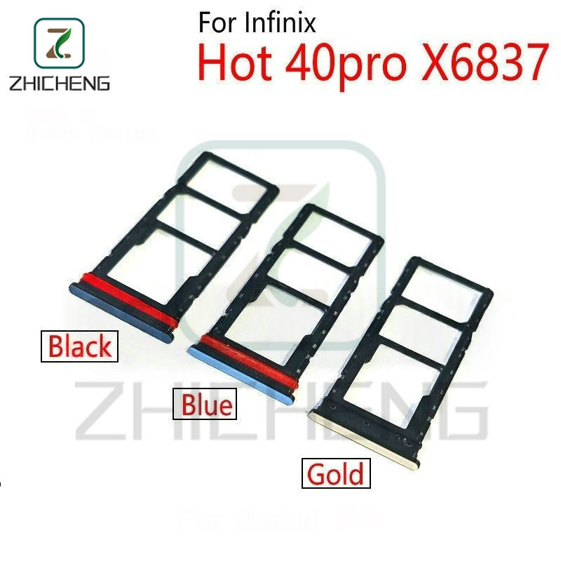 สําหรับ Infinix Hot 40pro X6837 ที่ใส่ถาดซิมการ์ด