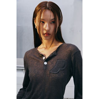 Piccoro - Knit Polo Long Sleeve เสื้อโปโลแขนยาวกระดุมหอย