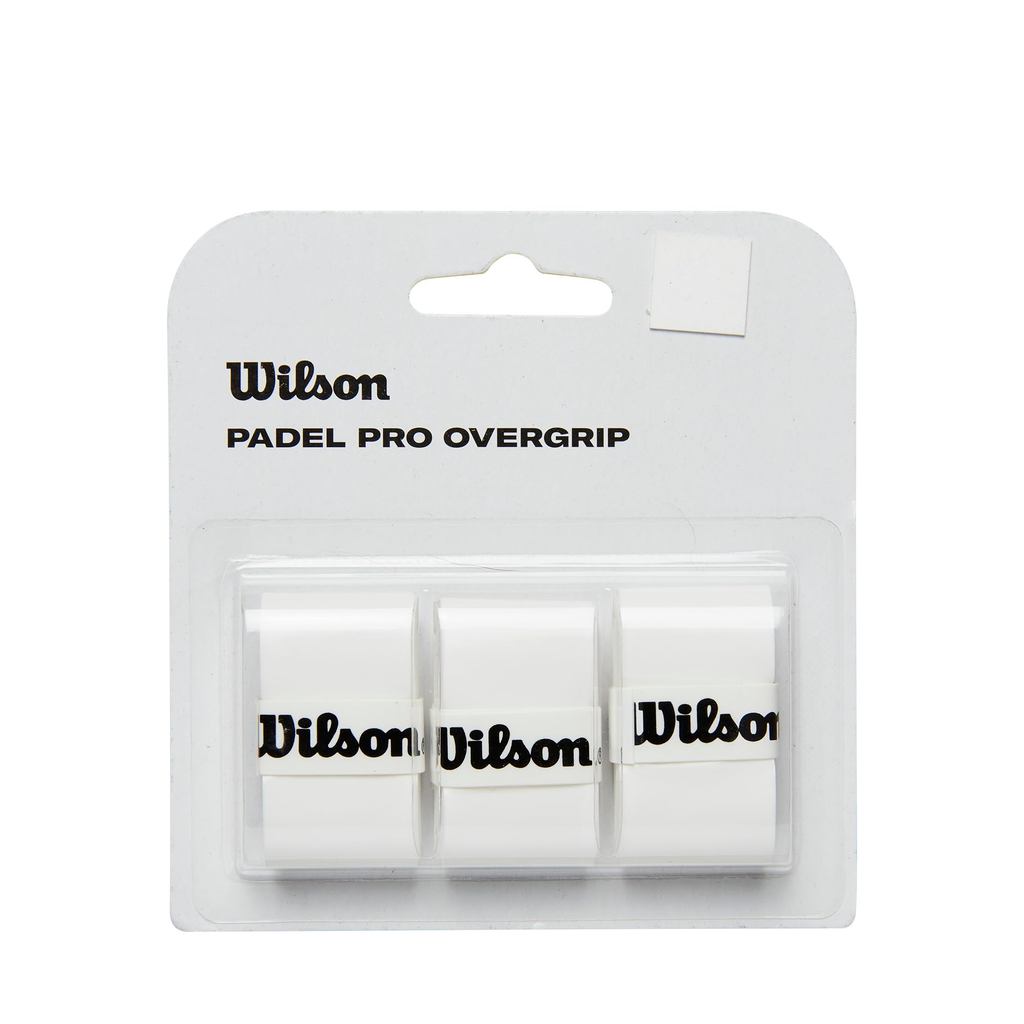 WILSON Pro Padel Overgrip - 3 Pack, White