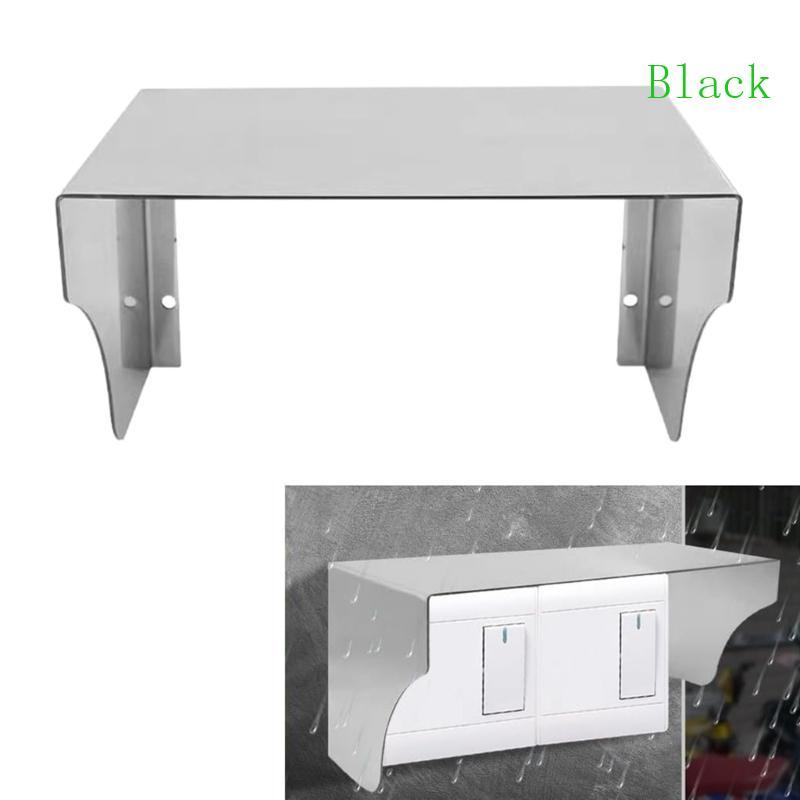 BLACK Premium Stainles Steel External Outlet Guar Weather Resistance Universa Fit สําหรับเชิงพาณิชย์