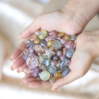 20g ลูกปัดอะคริลิค ลูกปัดผสมอะคริลิค DIY สร้อยข้อมือ