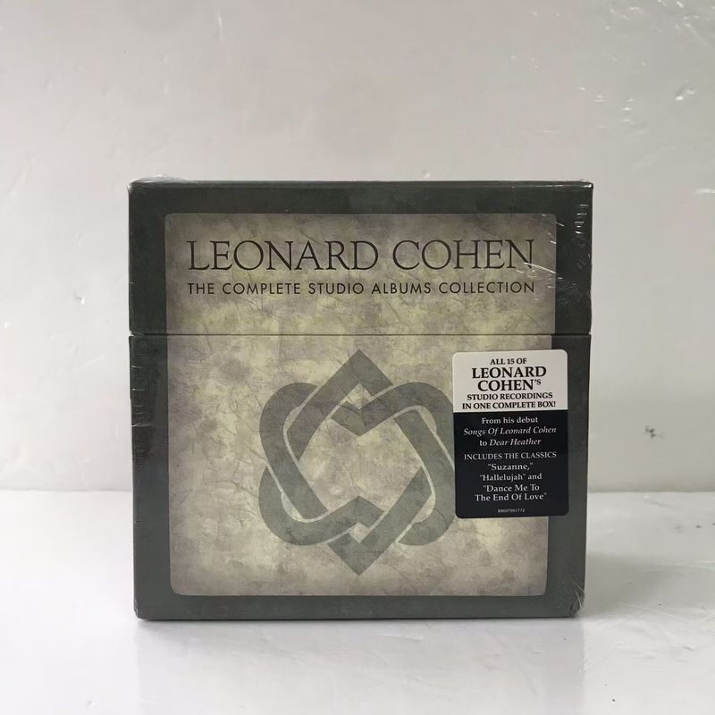 新科版套装ซีดี 莱纳德恩Leonard Cohen Complete Studio 15CDi