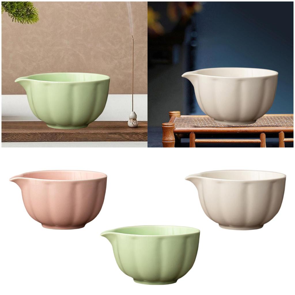 [mibum01eb] ชามมัทฉะ Matcha Chawan อุปกรณ์มัทฉะ ถ้วยชาญี่ปุ่นพร้อมพวยเทสําหรับห้องครัวบ้านห้องชาร้าน