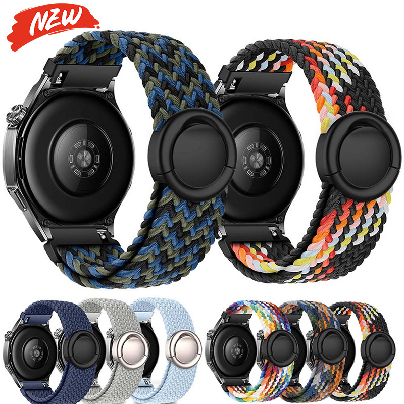 18 มม.20 มม.22 มม.สายไนลอนสําหรับผู้เบิกทาง Garmin 265/255/245/165/168 สําหรับ Samsung Galaxy Watch7