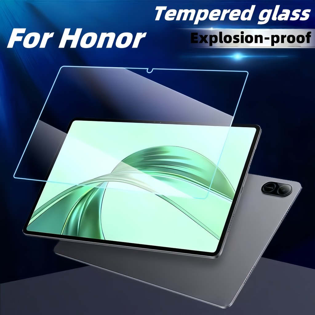 ตัวป้องกันหน้าจอ Honor Pad 9/X8a/X9/X9a/X7 2025 Clear Pad V8 Pro/9Pro 12.1 Honor PAD 9/10 12.1 กระจก