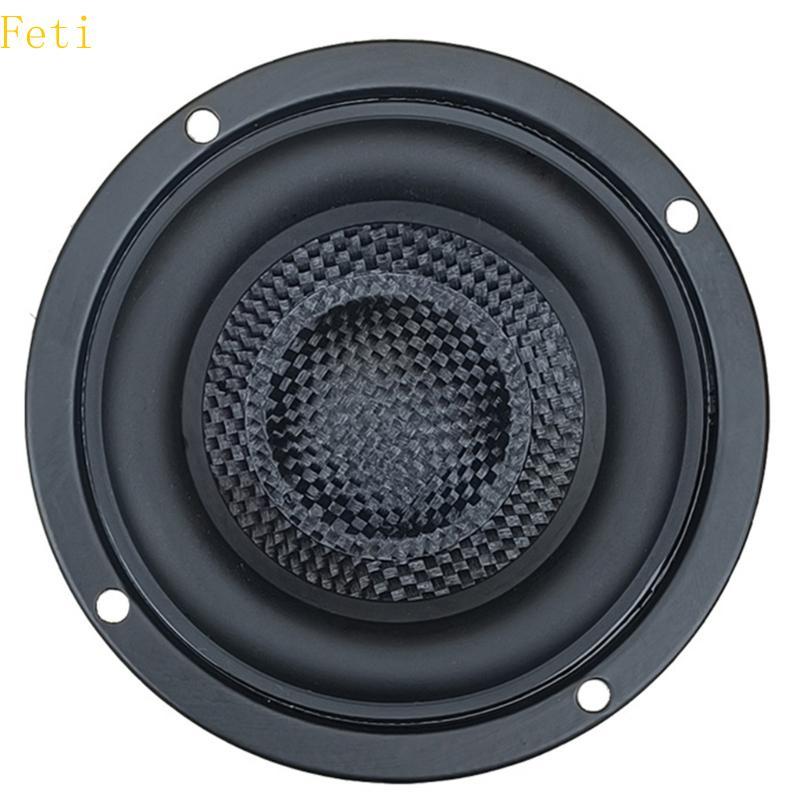 Feti 3 นิ้วความถี่ต่ําวูฟเฟอร์ซับวูฟเฟอร์ Hifi ลําโพงสําหรับเบสขอบยาง 4Ohm 25W HiFi Sound