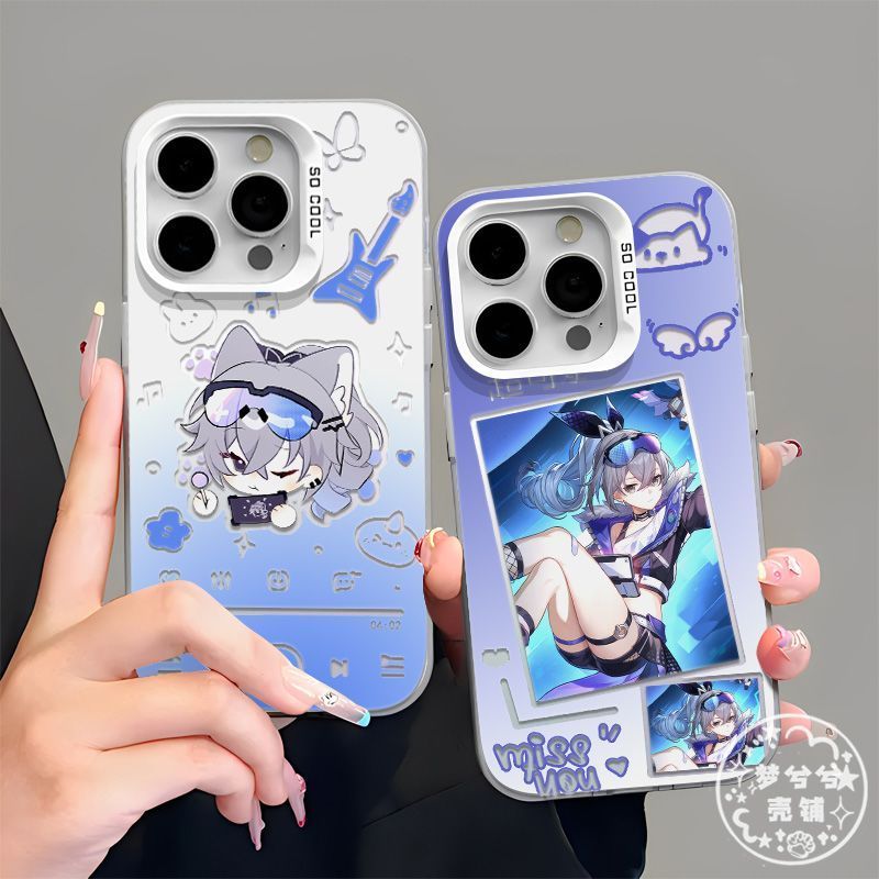Honkai: Star Rail/SilverWolf/Free 手机 case เหมาะสําหรับ iPhone/igf