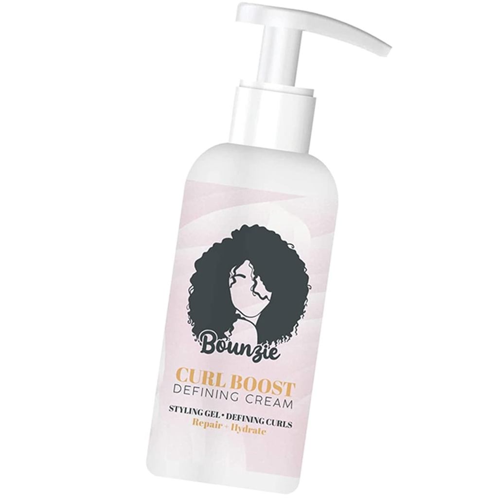 BounzieCurls Boost Dinning Cream,Moisturizing Style Cream, Curl Moisturizer - Moisturizing Curl Cond