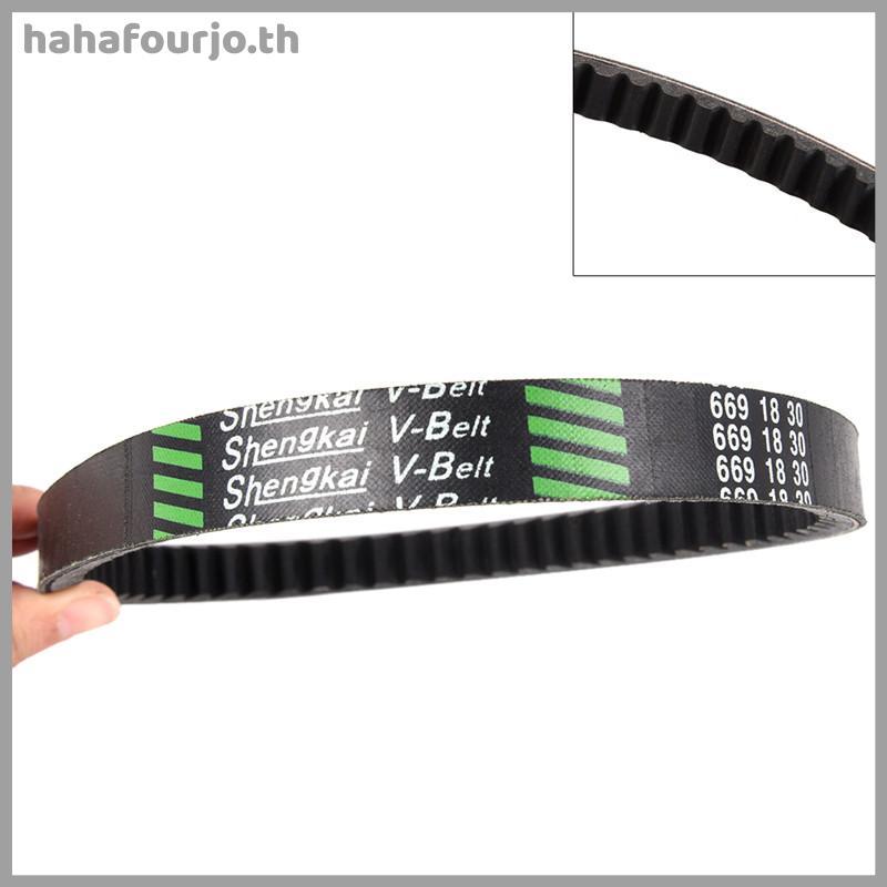 HAH เข็มขัดไดรฟ์ 669 18 30 สกู๊ตเตอร์ Moped 49cc 50cc Go Kart GY6 CVT สําหรับ TAOTAO Roketa TH