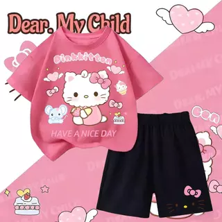 [COD] children ลายการ์ตูนน่ารัก เสื้อยืดเด็ก ชุดสูทเด็กผู้ชาย ชุดลำลอง 2 ชิ้น แฟชั่น สำหรับเด็กชายตัวเล็ก ๆ เซ็ตชุดเด็ก