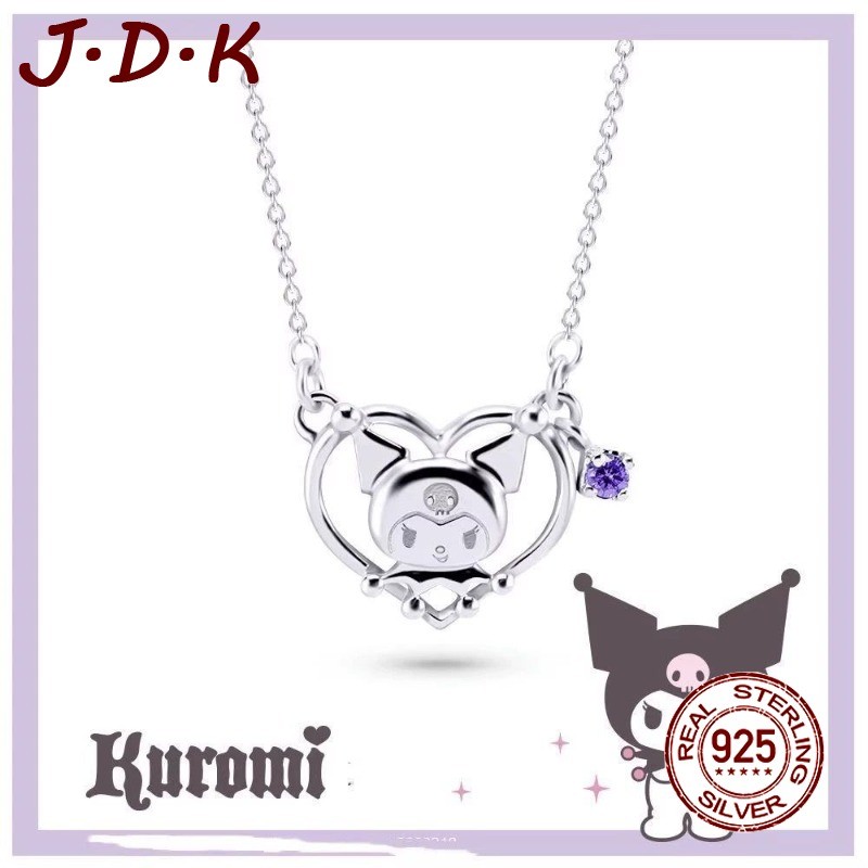 สร้อยคอหัวใจรักผู้หญิง JDK เงิน 925