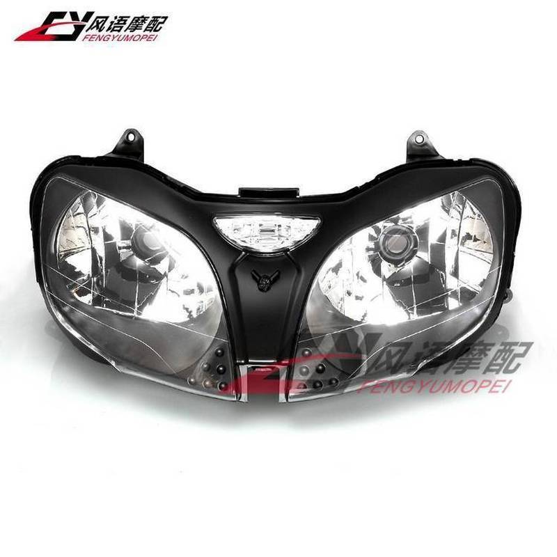 เหมาะสําหรับ Kawasaki ZX-6R 636 00-01-02 ZX-9R 00-03 ชุดไฟหน้าไฟหน้า