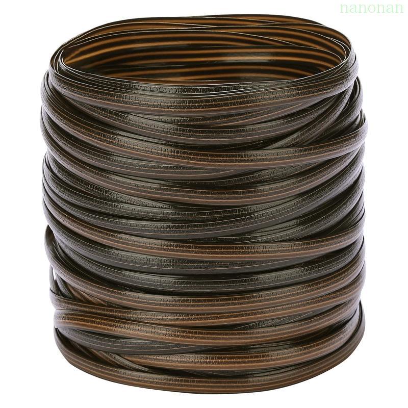 Nan 220ft วัสดุซ่อมหวายริบบิ้นแบนสําหรับลานสวนเฟอร์นิเจอร์เก้าอี้หวาย