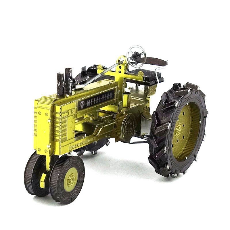 Recommended by the Seller#In Stock Fanatic Model  Tractor Full Metal Stainless Steel DIY Assembly Mo