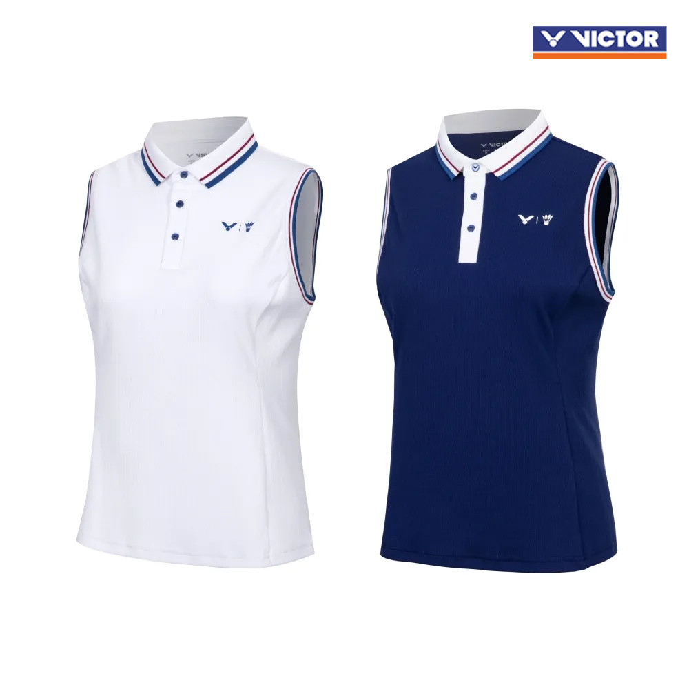 เสื้อแบดมินตัน Victor Sleeveless Polo Shirt S-5501 VBC