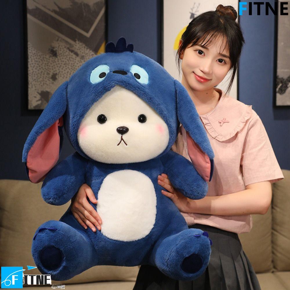 FITNE Teddy Tales Bear Plush Toy, Teddy Tales Bear Lina Bear Plush Toy,ของขวัญวันเกิดตุ๊กตาตุ๊กตาสัต