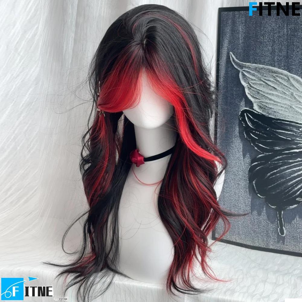 วิกผมคลื่นสีOMBRE สไตล์โกธิค สำหรับคอสเพลย์ Lolita ทนความร้อนได้ดี
