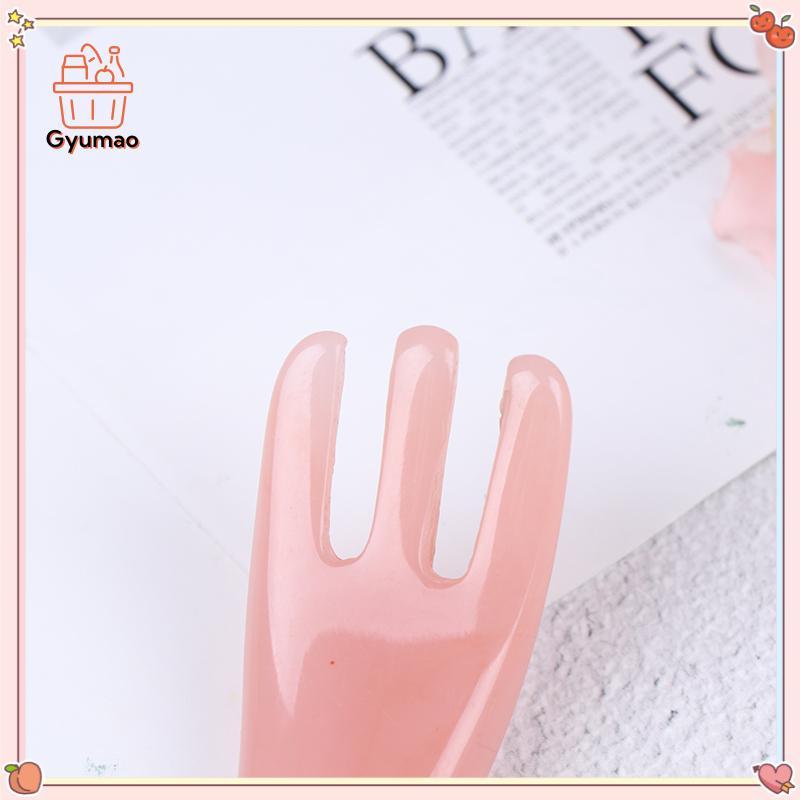 mGUMO หยกธรรมชาติ GuaSha Massage Face Tool Gua Sha Board รูปที่ 7
