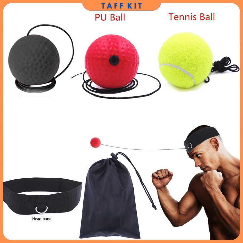 Jusenda Punching Reflex Ball Boxing Speed Training Punching Bag 3 ชิ้น - DS212