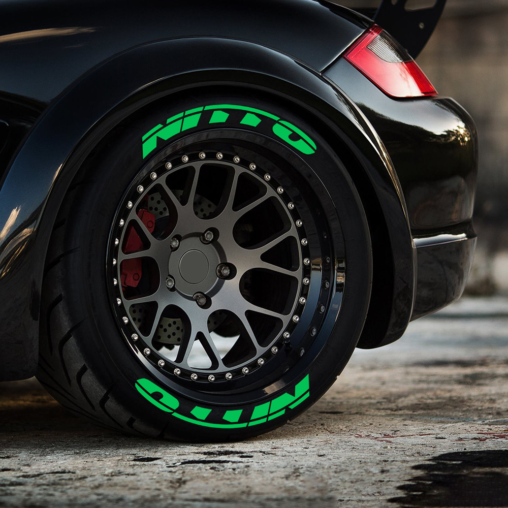 FALKEN Green NITTO สติ๊กเกอร์ติดรถยาง