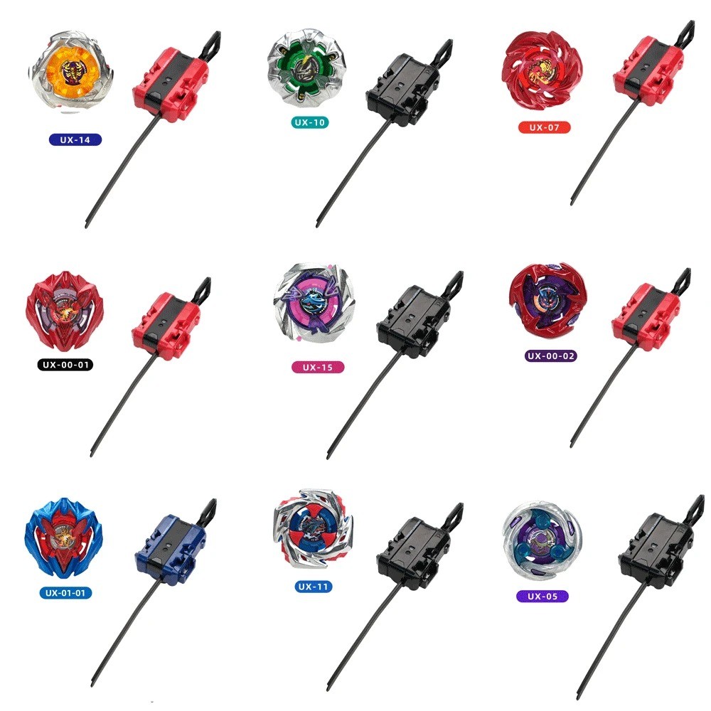 Bey x Burst Gyro X ของเล่น UX-15 Shark Scale ชุด UX-11 Impact Drake UX15 UX11 UX00-01 UX00-02 UX01-0