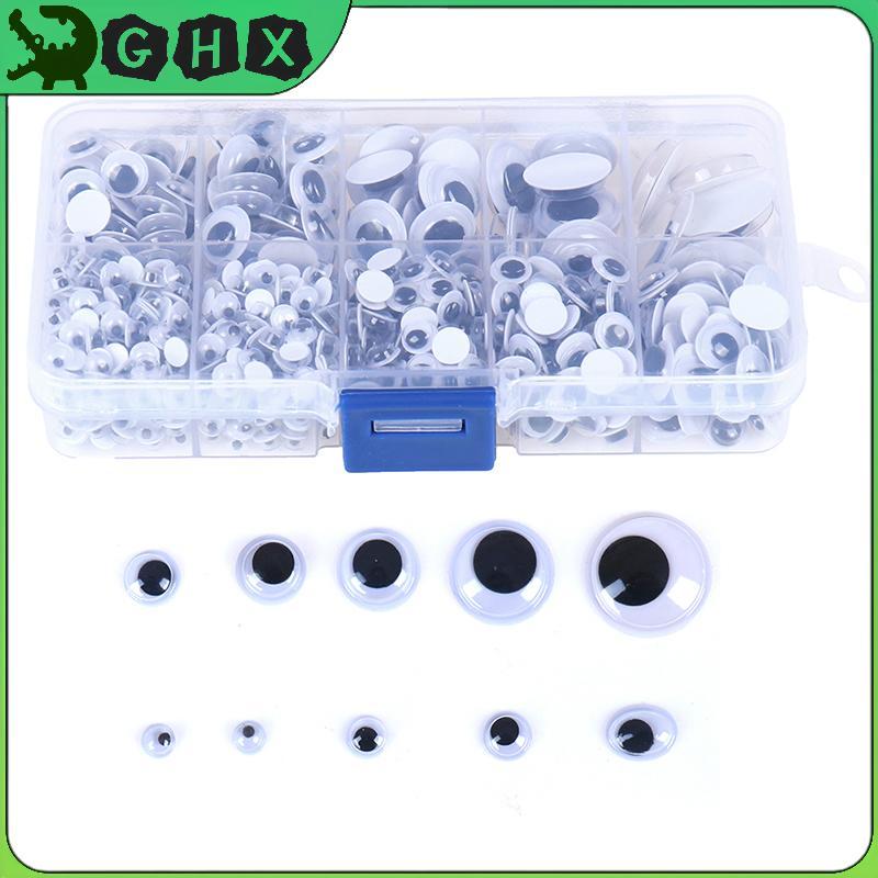 BlowGentlyWind Self-กาวผสมEyesสําหรับของเล่นตุ๊กตาGogly wiggly Eyes DIYอุปกรณ์เสริมBGW