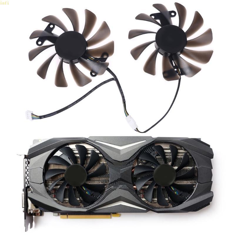 Infi GFM10012H12SPA GAA8S2U พัดลมสําหรับ ZOTAC GTX 1070 1080 1070Ti 1080Ti 1080Ti GPU หม้อน้ํา