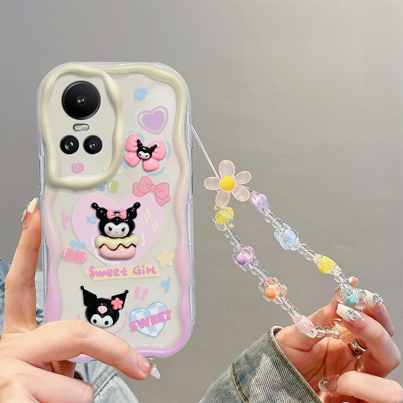 เคส For Oppo Reno 10 5G TPU เคส BBNYGZ สไตล์ครีม 3D ตุ๊กตากรณีโทรศัพท์ใสที่มีหลายรูปแบบ. ราคา ถูกที่สุด ดีลบีเคเค แกลเลอรีภาพที่ 5