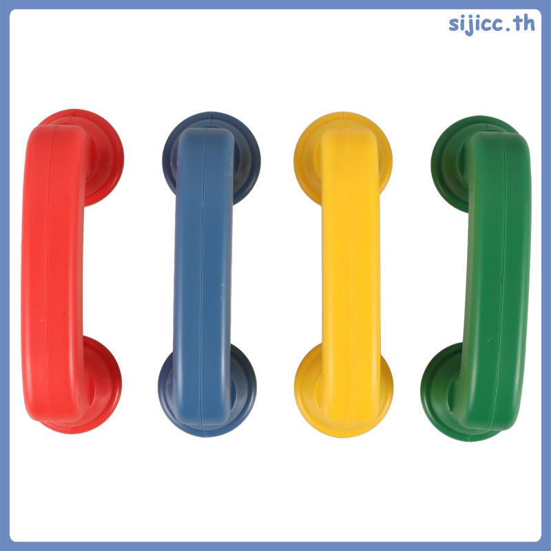 🖼️ 4Pcs Whisper Phones ของเล่นโทรศัพท์กระซิบพลาสติกสำหรับตกแต่งและความสนุกในการอ่าน