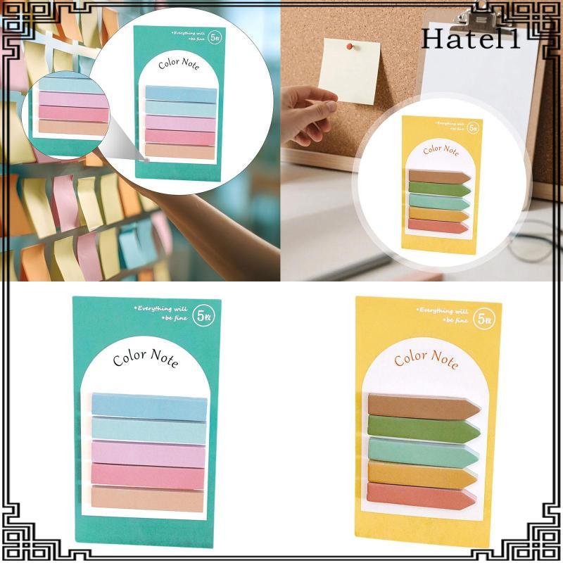 [Hatel] Book Flags Tabs แท็บดัชนีเหนียวแบบพกพาสําหรับ Archives Diaries บัญชีมือ