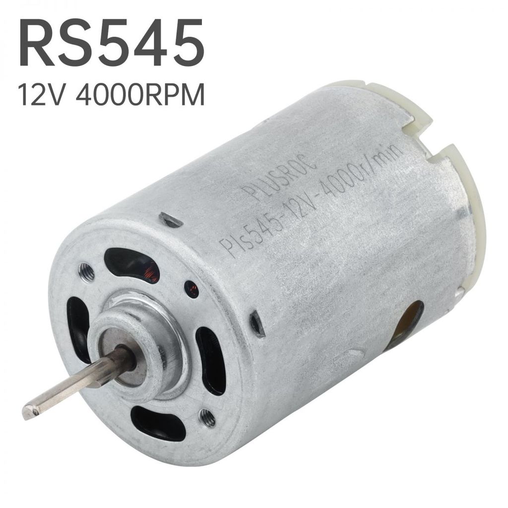 12V 4000RPM D-Shft Micro Motor สําหรับพัดลมไฟฟ้า, RS545 D-Shft DC Motor