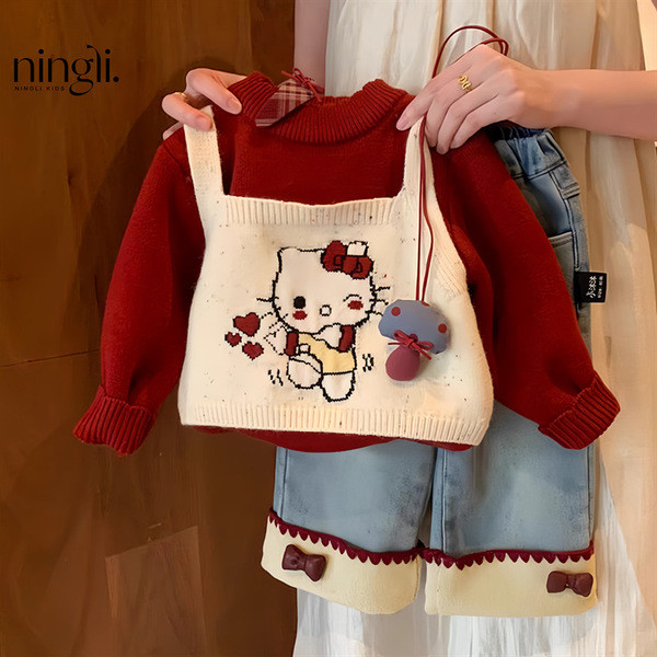 sculptor sweater สเวตเตอร์ เสื้อ sweater เสื้อโค้ตกันหนาวแบบขนแกะเทียมสไตล์โมเดิร์น เหมาะสำหรับเด็กเ