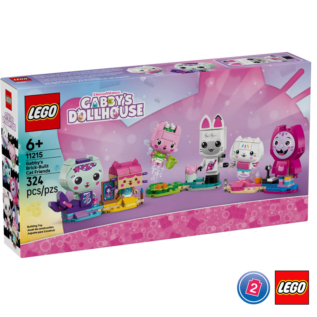 เลโก้ LEGO Gabby’s Dollhouse 11215 Gabby’s Brick-Built Cat Friends