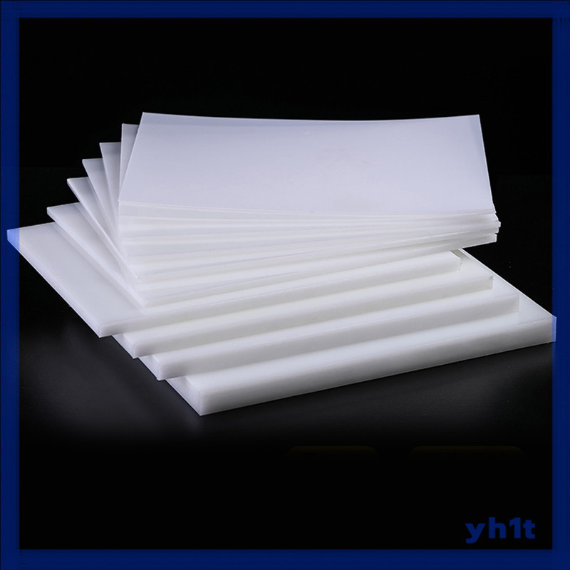((FX) กระดานพลาสติก PP 500x500 มม. กระดานแข็งสีขาว กระดานไนลอนกันน้ํา/บอร์ดยาง PE วิศวกรรมแผ่นพลาสติ