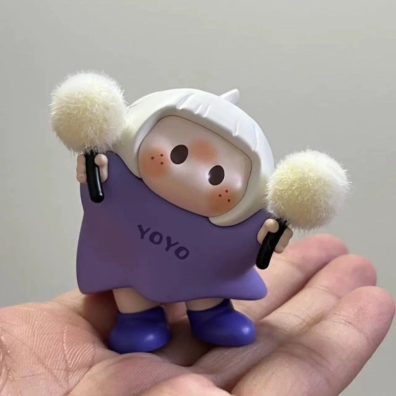 Miniso Yoyo Tilted Head Collection ฟิกเกอร์ Blindbox - รูปที่ 5