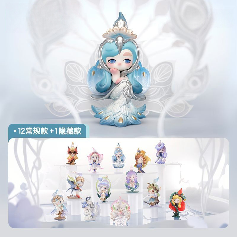 P POPMART CHAKA CHAKA CHAKA CHAKA CHAKA รูป Mystery Box ของเล่นของขวัญปีใหม่สําหรับเพื่อน