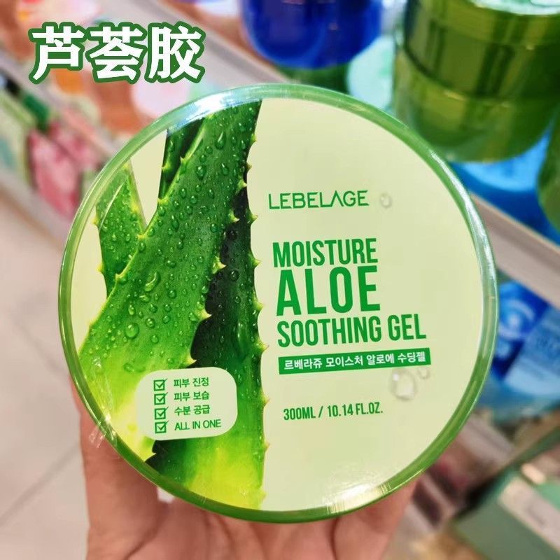 Hong Kong Shopping Korea LEBELAGE Aloe Vera Gel วิตามินคอลลาเจน Moisturizing Soothing Gel 300mlfdtr4