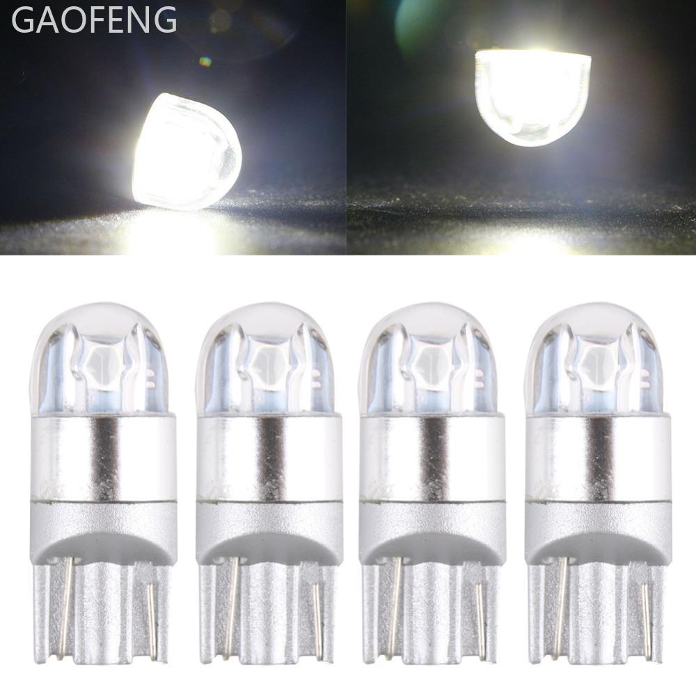 GAOFENG 1 PC T10 W5W 168 ไฟอ่านหนังสือภายในรถ 12V DC Auto โคมไฟสีขาว H1P4