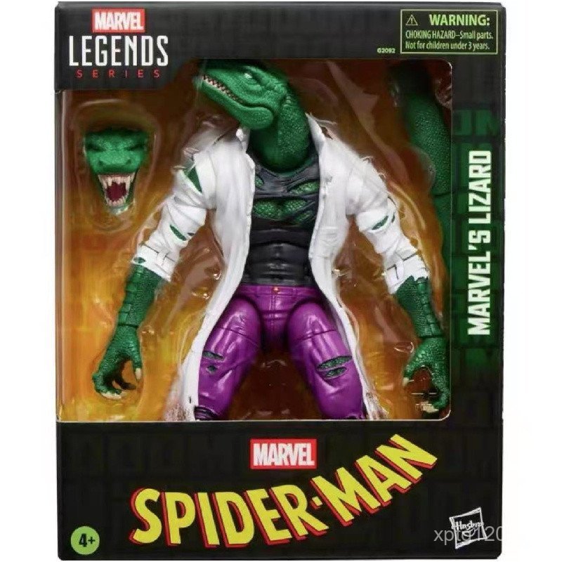 พร้อมส่ง Hasbro Marvel Legends Spider-Man Villain Dr. Lizard 20 ซม. Action Figure รูปตกแต่ง