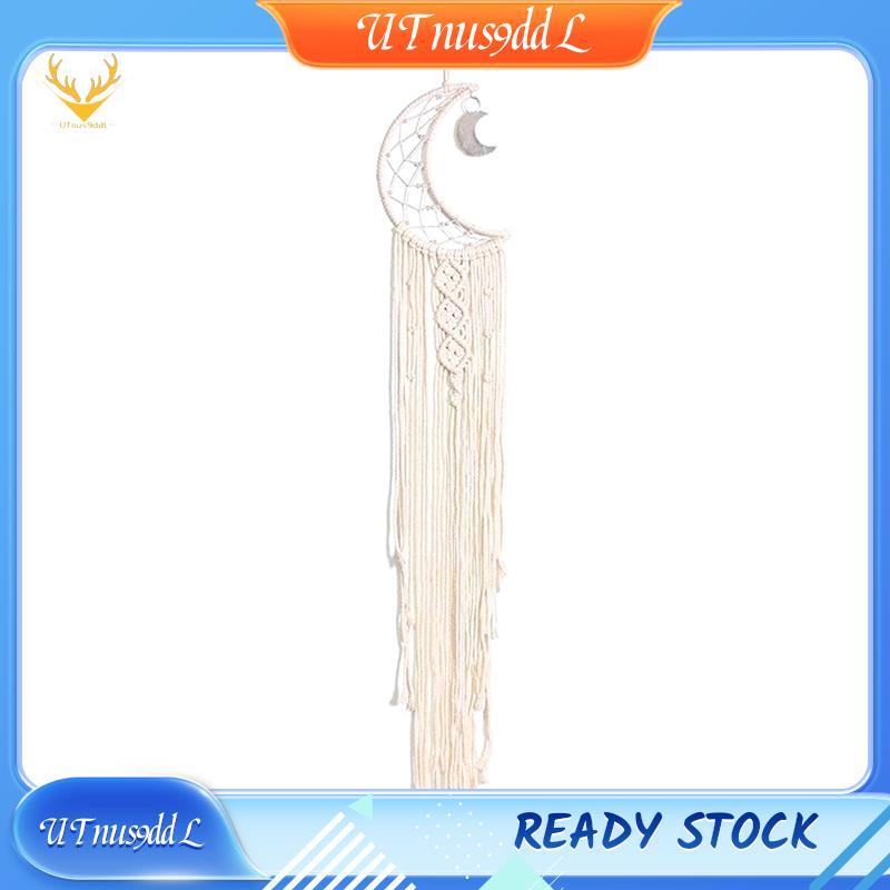 [UTnus9ddL] Dream Catcher, Moon Dream Catcher พร้อมไฟ - ตกแต่งผนังห้องนอน, Dream Catcher ตกแต่งห้องว