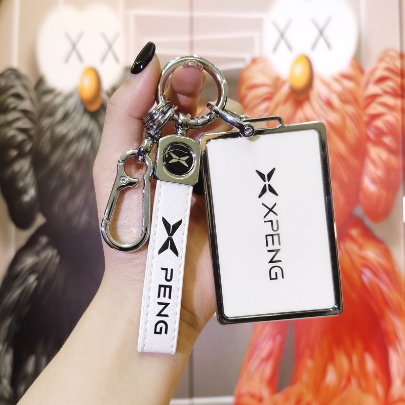 เหมาะสําหรับ xpeng g6 Key Case P7 P5 พวงกุญแจ G9 G3i การ์ด xpeng g6 MONA M03 รถกรณี BBA